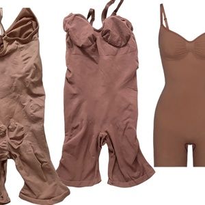 SKIMS SEAMLESS SCULPT MID THIGH BODYSUIT SIZE 2X 3X NEW WITHOUT TAGS